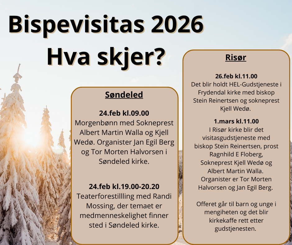 Bispevisitas 2026
